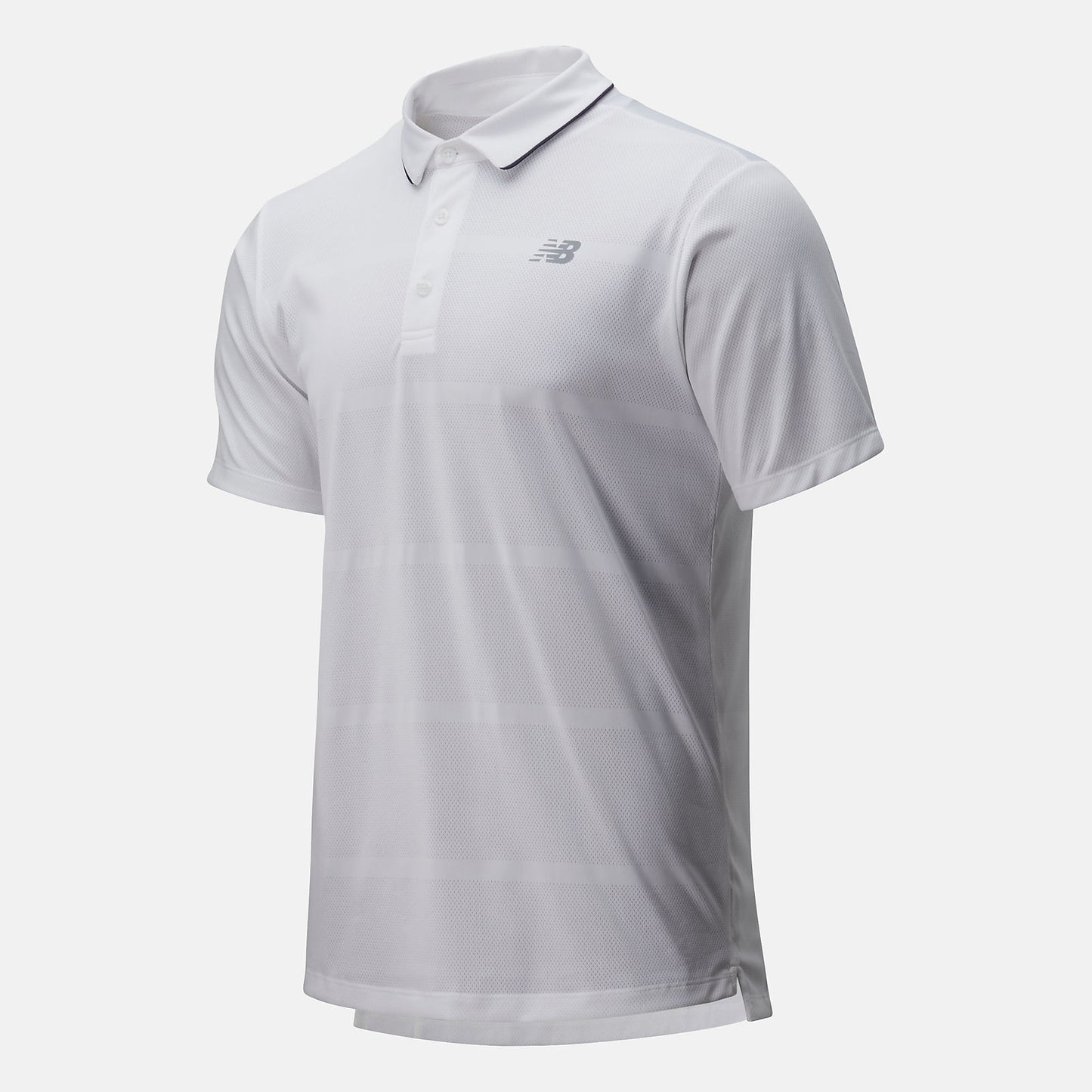 White Rally Performance Polo | New Balance Clothing
