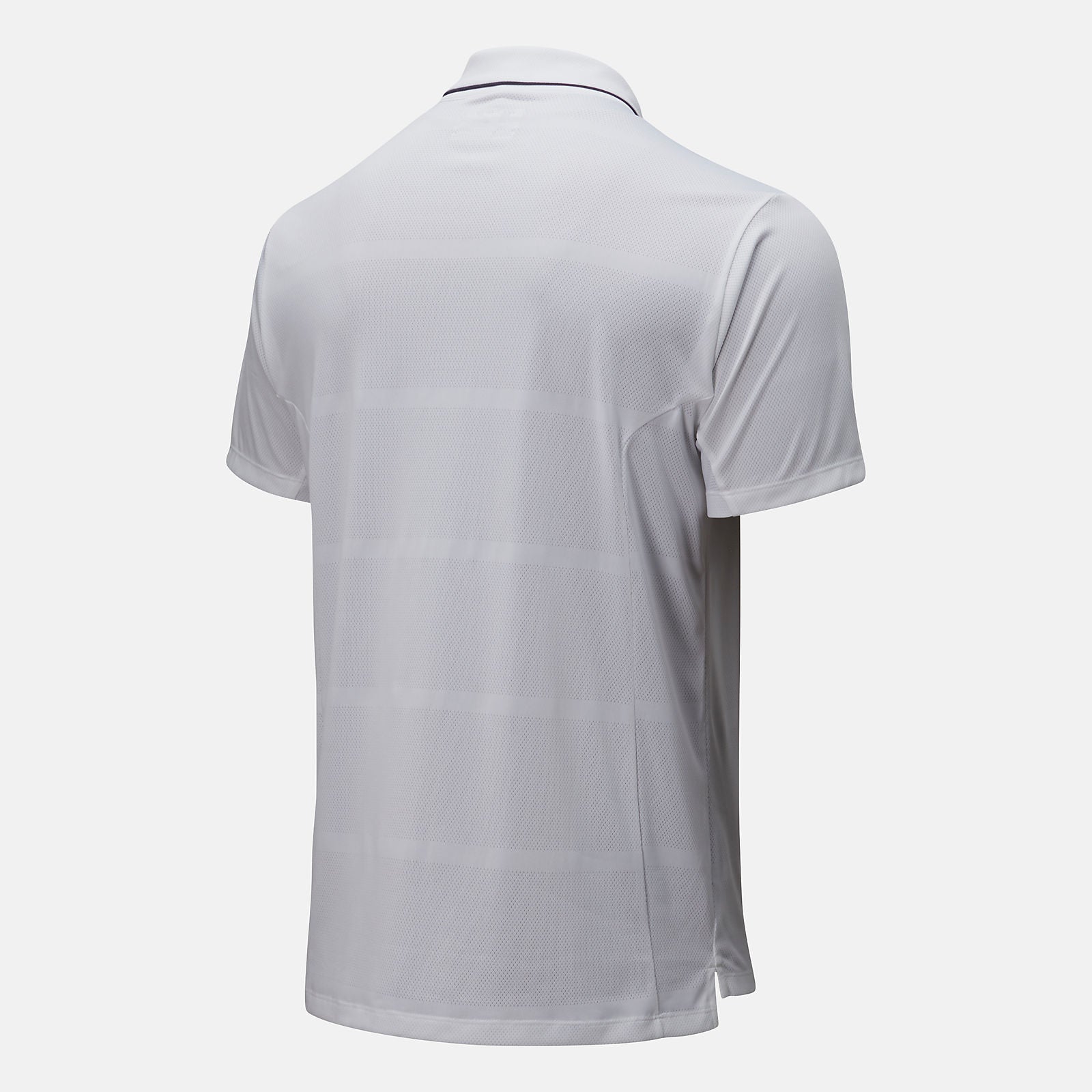 White Rally Performance Polo | New Balance Clothing