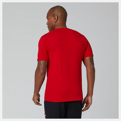 Team Red Essentials Stacked Logo Tee | New Balance Clothing