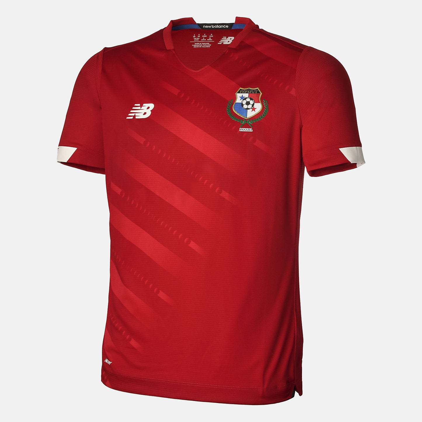 White Panama Home Short Sleeve Jersey | New Balance Clothing