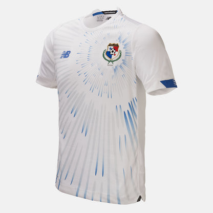 White Panama Away Short Sleeve Jersey | New Balance Clothing