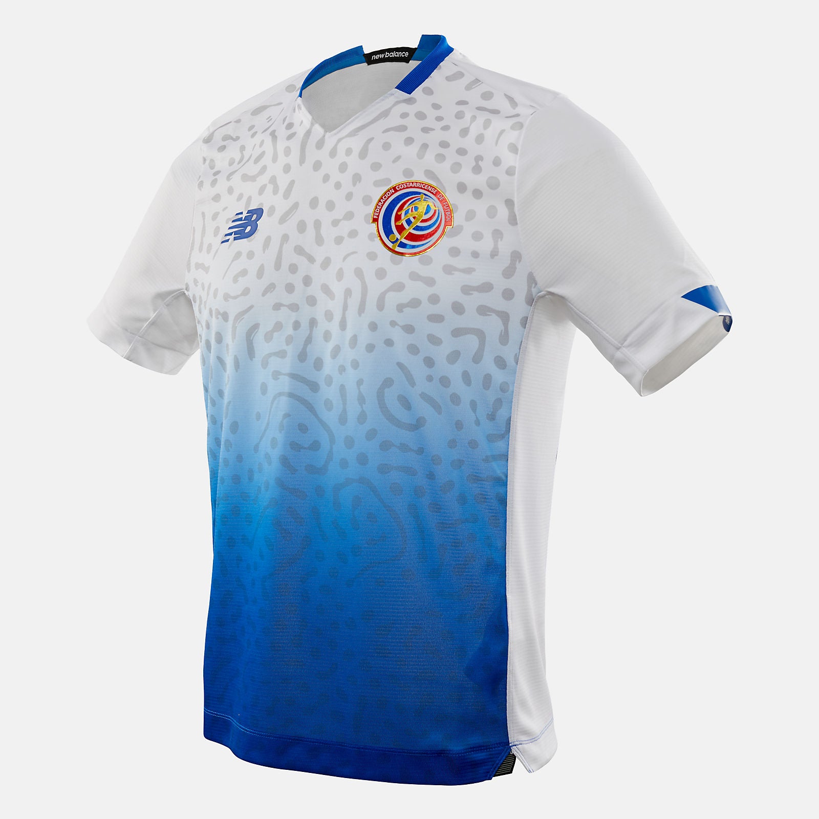 White Costa Rica Away Short Sleeve Jersey | New Balance Clothing