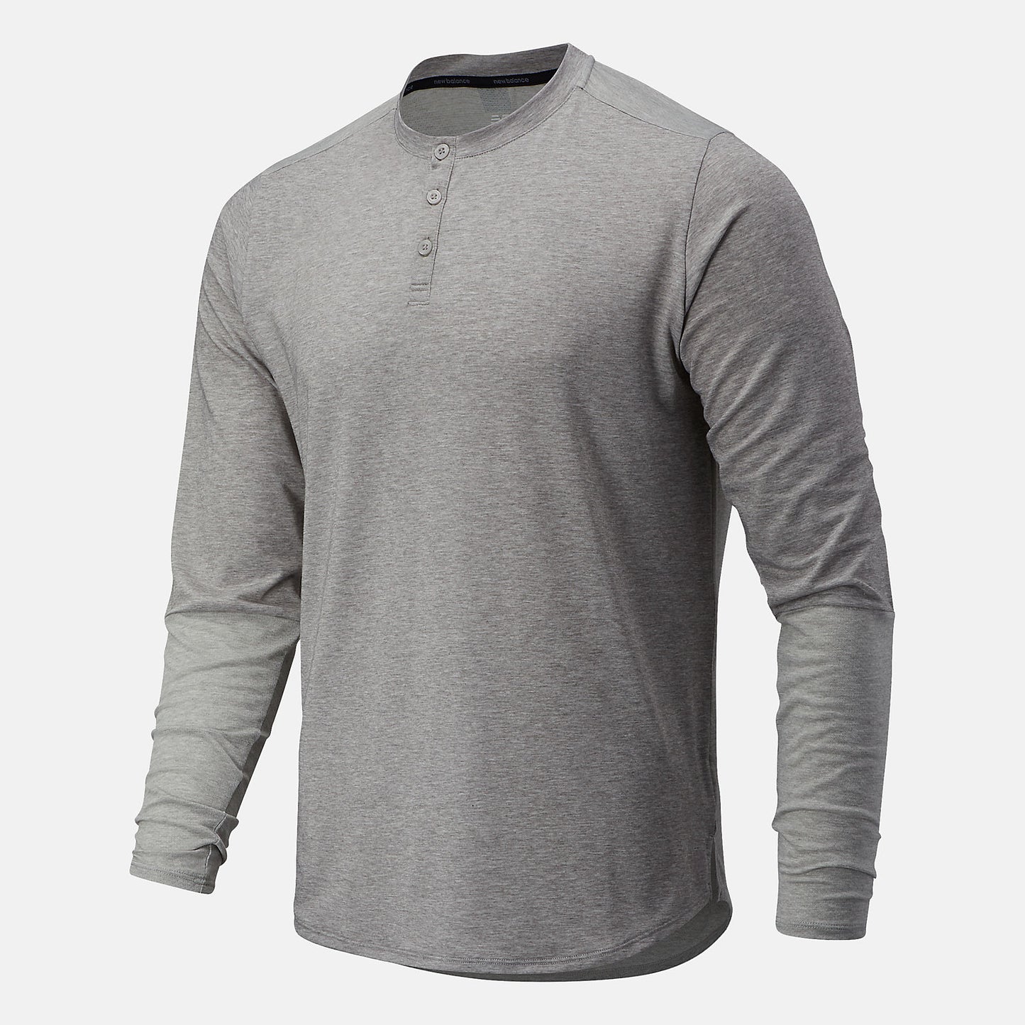 Athletic Grey Fortitech Henley | New Balance Clothing