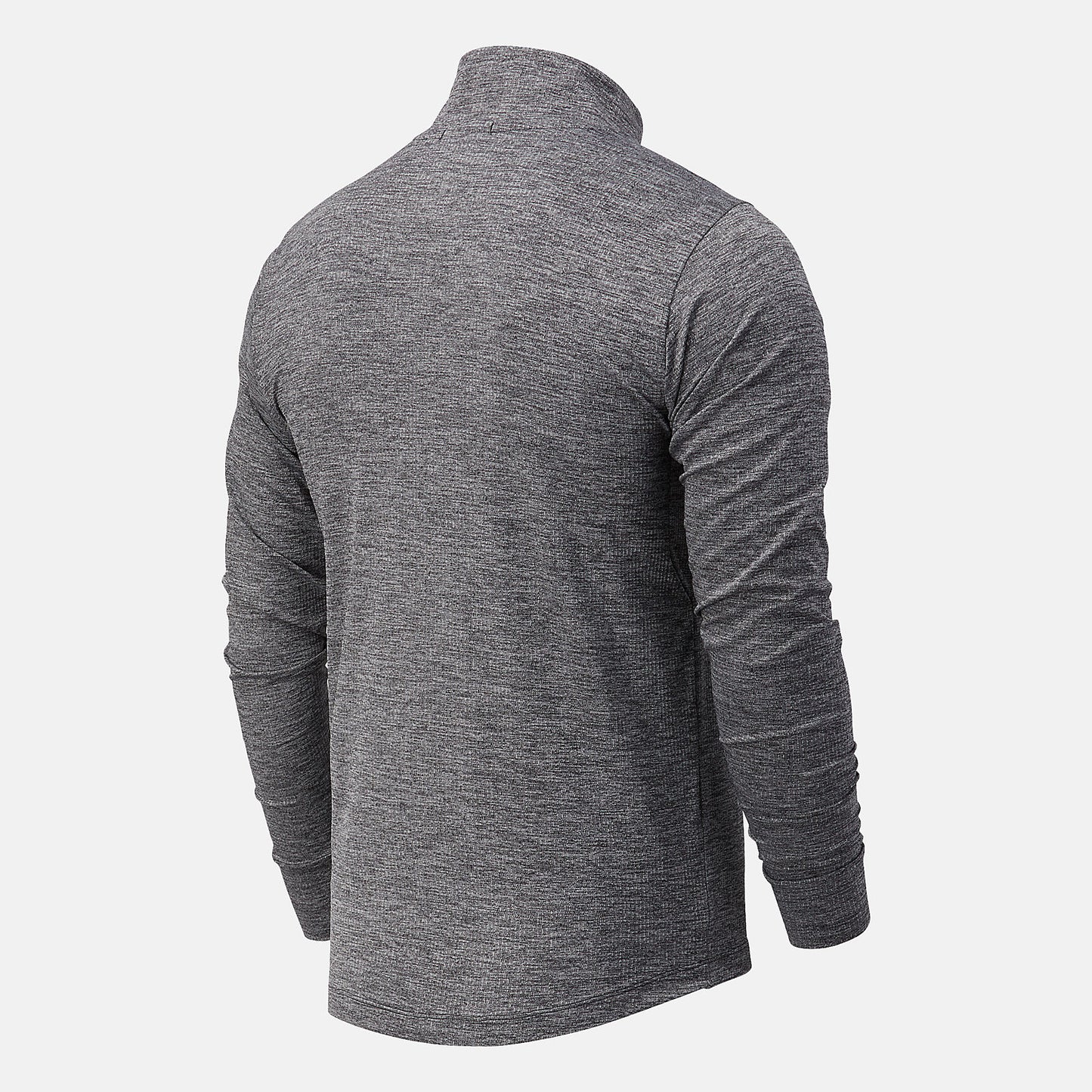 Black Heather NYC Marathon Fortitech Quarter Zip | New Balance Clothing