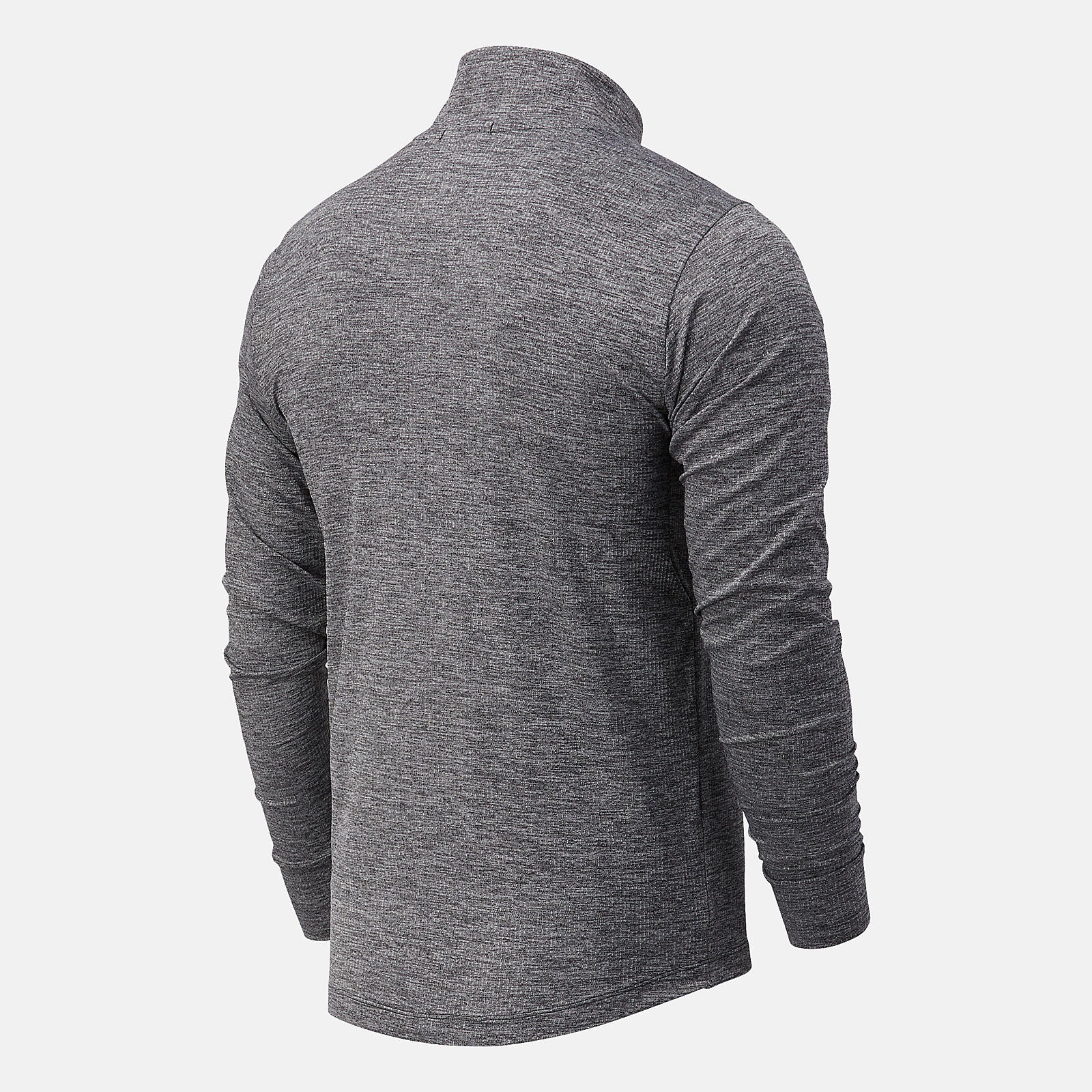 Black Heather NYC Marathon Fortitech Quarter Zip | New Balance Clothing