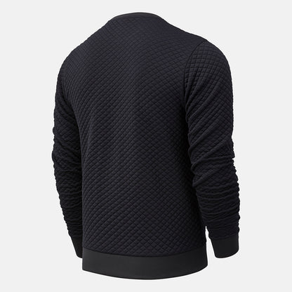 Black NYC Marathon NB Heat Loft Crew | New Balance Clothing