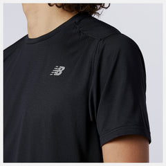 Black Accelerate Short Sleeve | New Balance Clothing