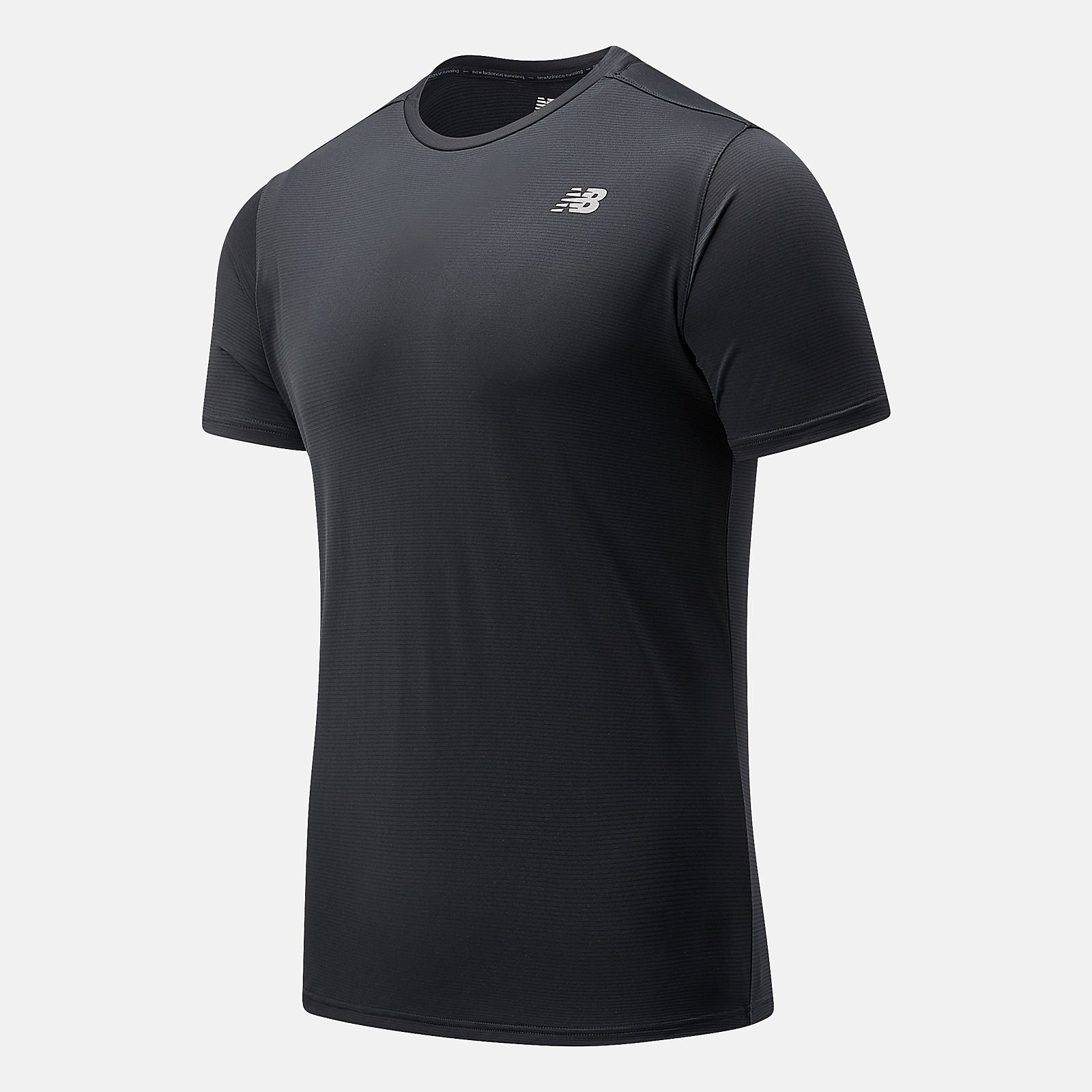Black Accelerate Short Sleeve | New Balance Clothing