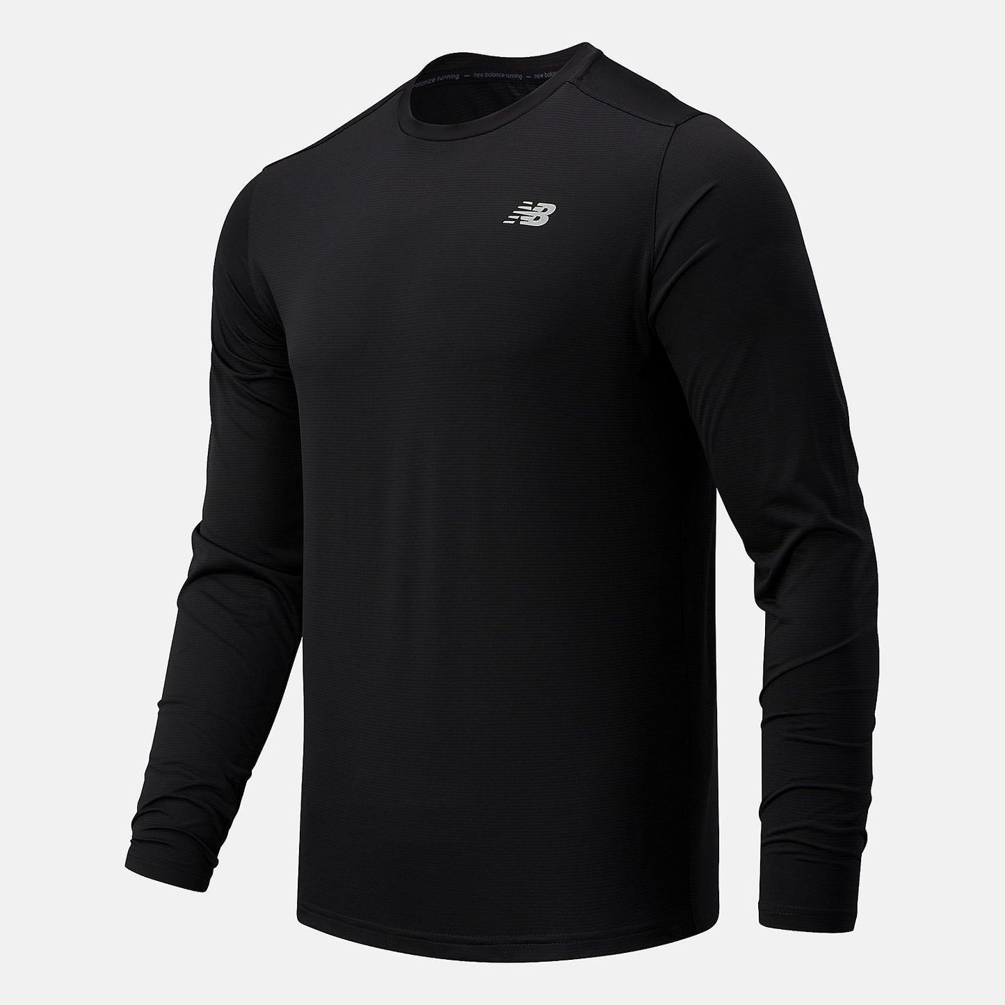 Black Accelerate Long Sleeve | New Balance Clothing