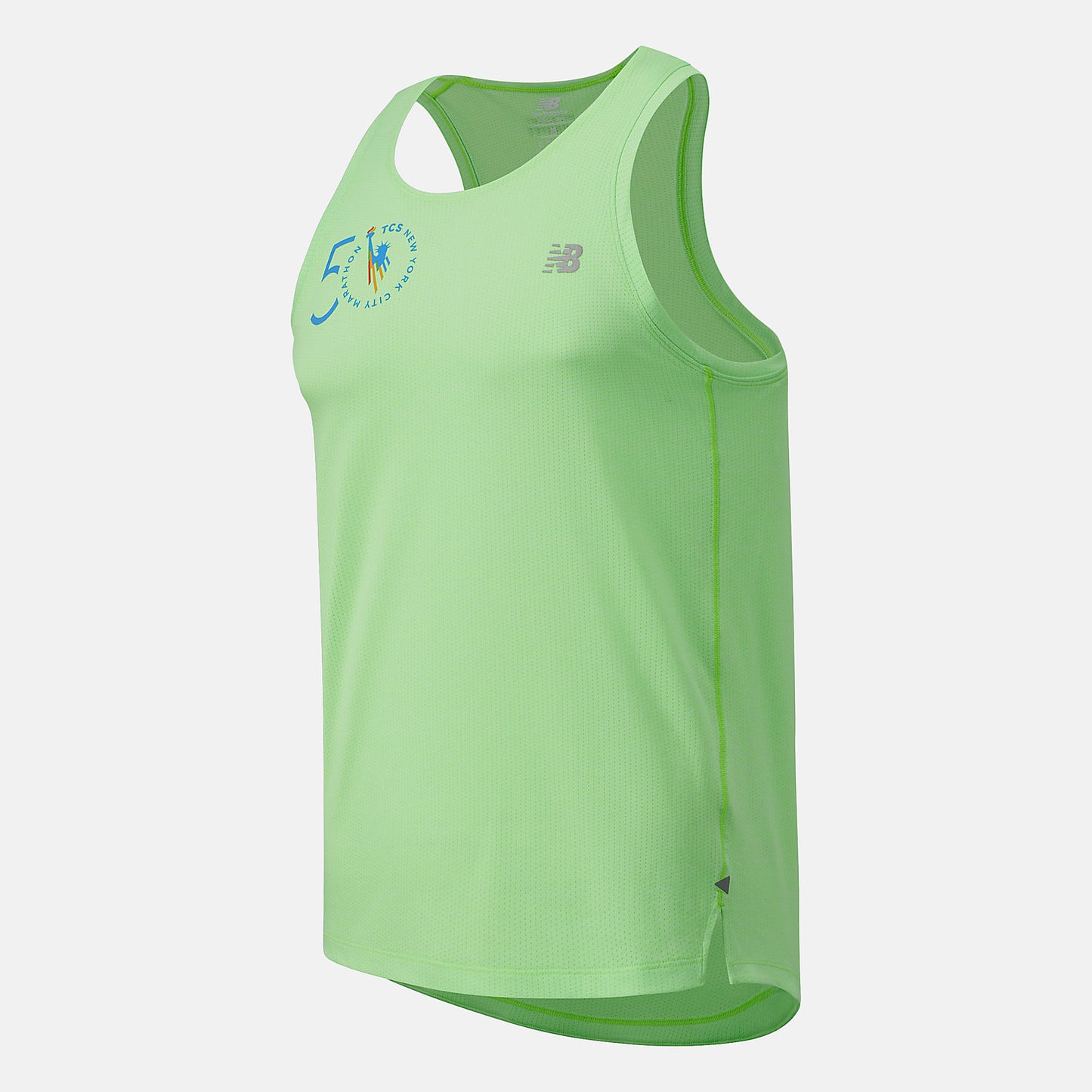 Energy Lime NYC Marathon Impact Run Singlet | New Balance Clothing