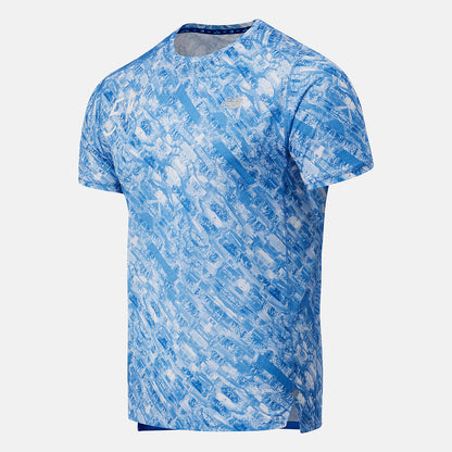 Faded Cobalt NYC Marathon Printed Impact Run Short Sleeve | New Balance Clothing