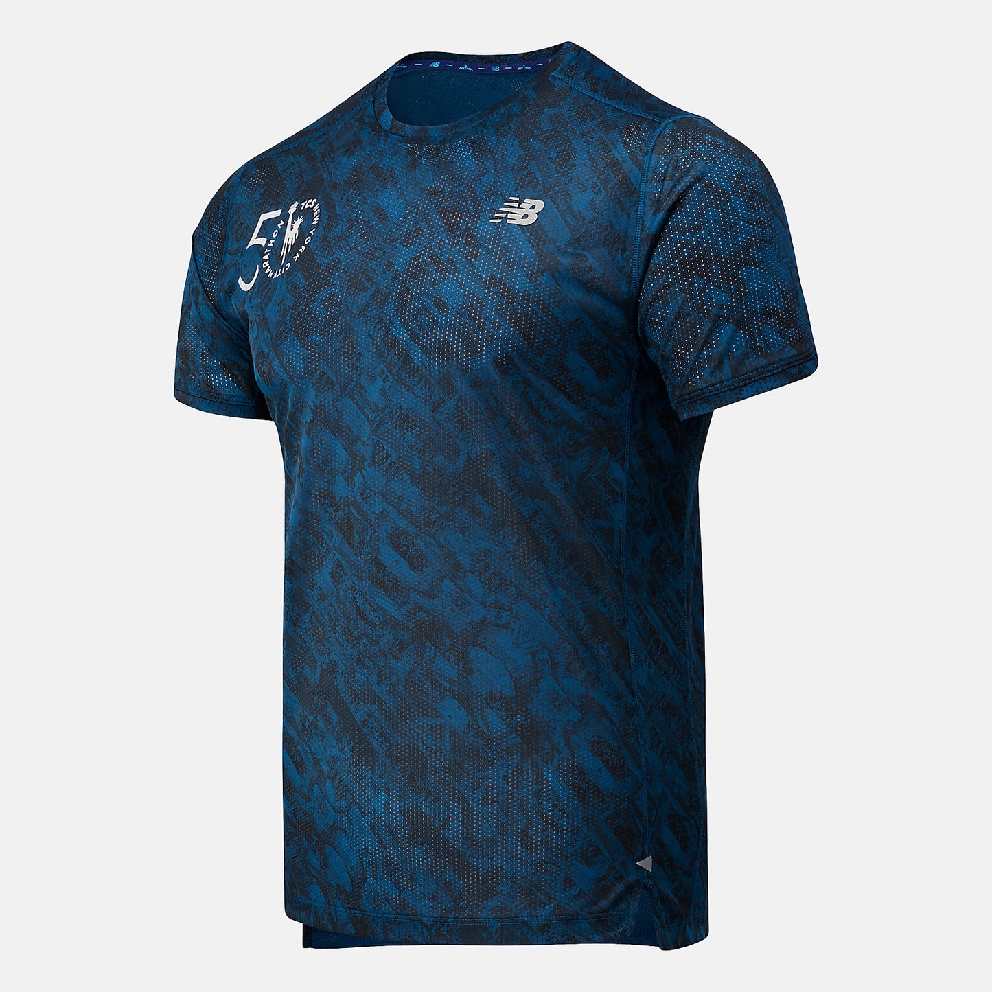 Rogue Wave NYC Marathon Printed Impact Run Short Sleeve | New Balance Clothing