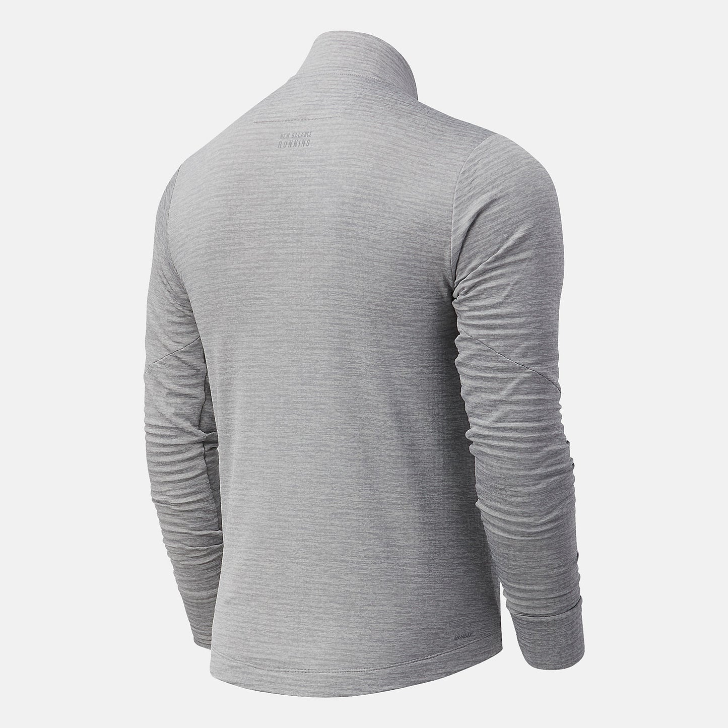 Athletic Grey NYC Marathon Impact Run Grid Back Half Zip | New Balance Clothing