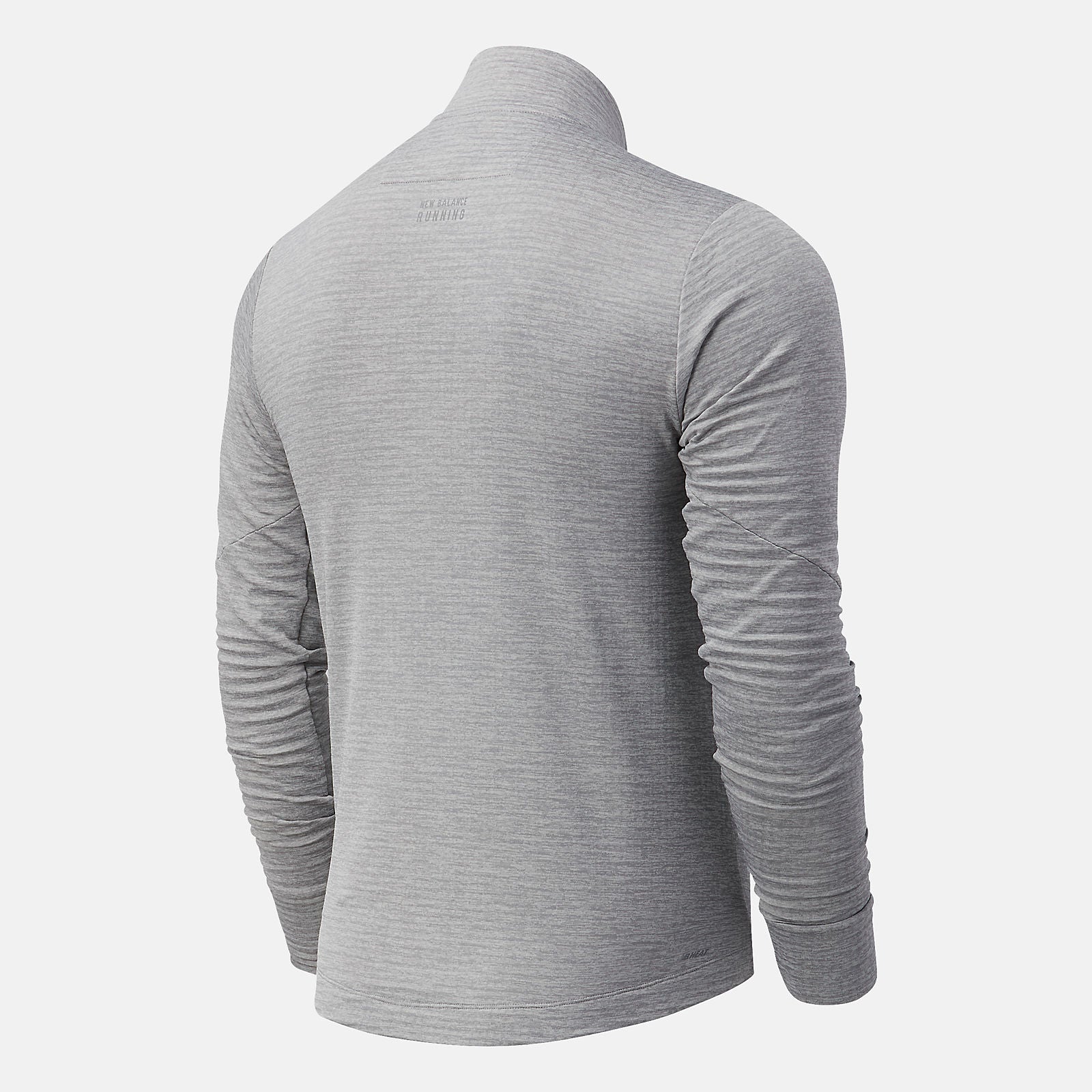 Athletic Grey NYC Marathon Impact Run Grid Back Half Zip | New Balance Clothing