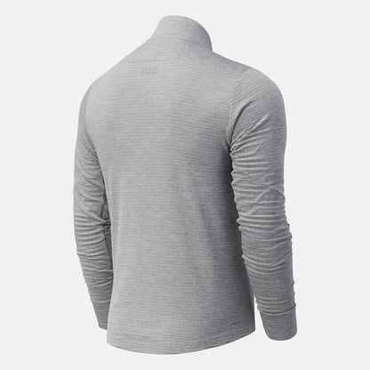 Athletic Grey NYC Marathon Impact Run Grid Back Half Zip | New Balance Clothing