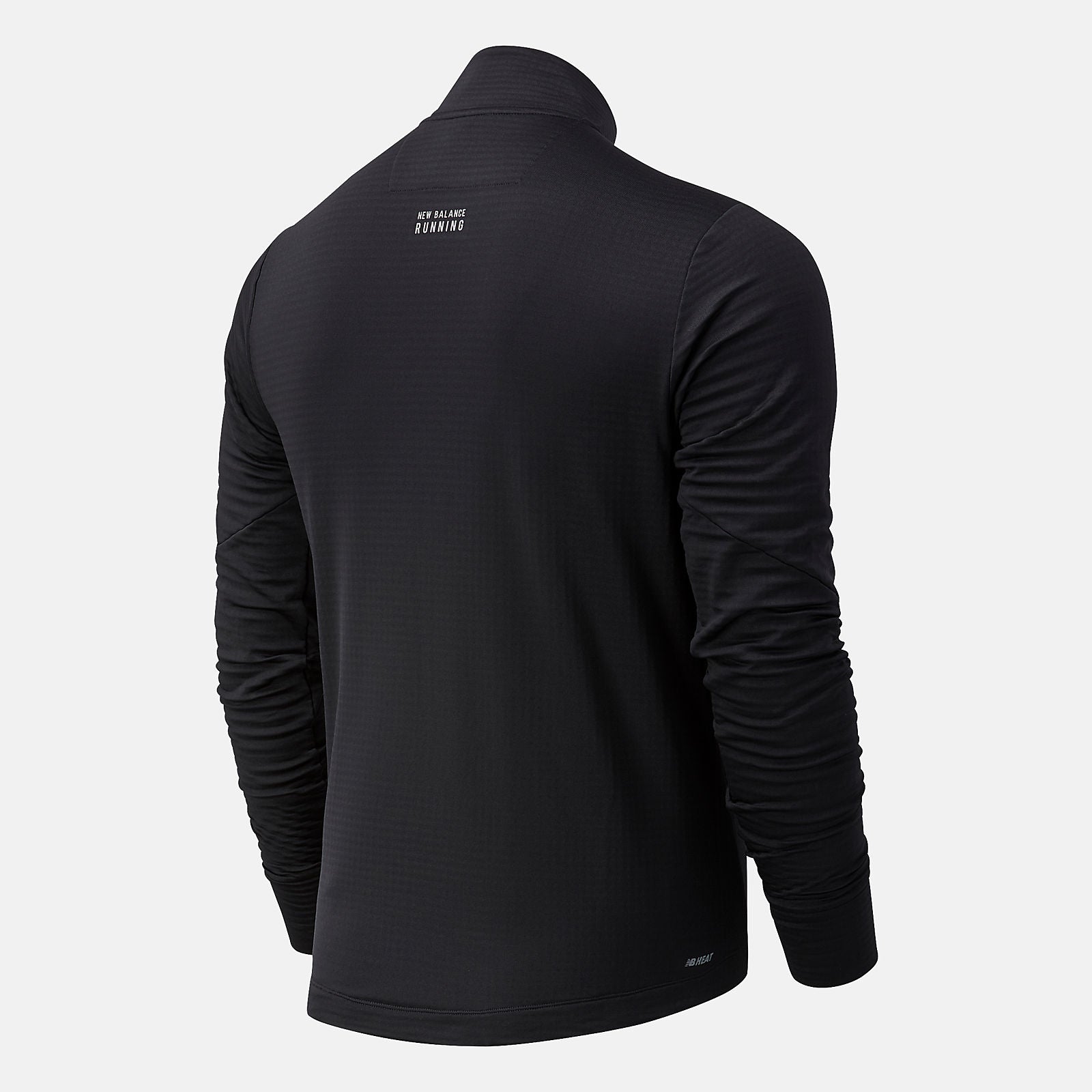 Black NYC Marathon Impact Run Grid Back Half Zip | New Balance Clothing