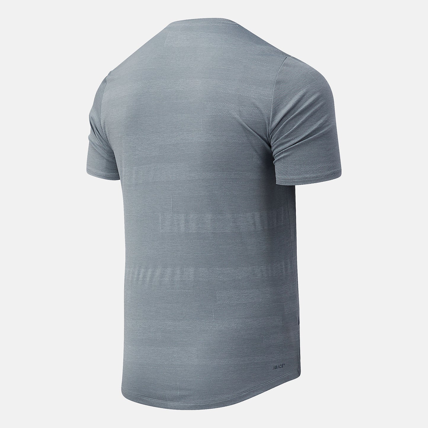 Athletic Grey NYC Marathon Q Speed Fuel Jacquard Short Sleeve | New Balance Clothing