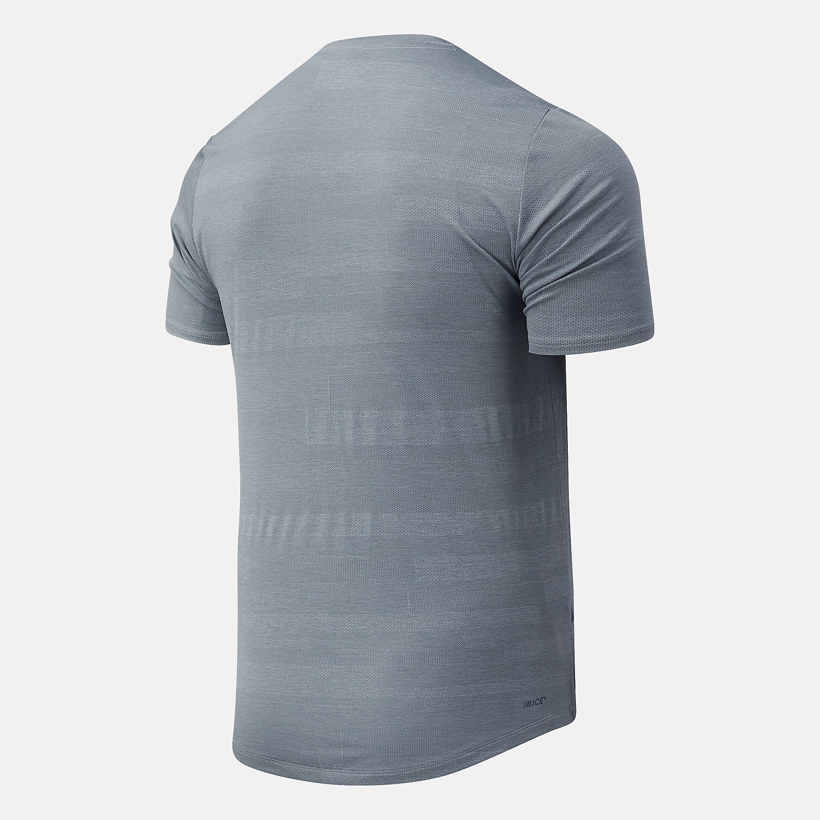 Athletic Grey NYC Marathon Q Speed Fuel Jacquard Short Sleeve | New Balance Clothing