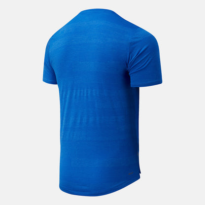 Faded Cobalt NYC Marathon Q Speed Fuel Jacquard Short Sleeve | New Balance Clothing