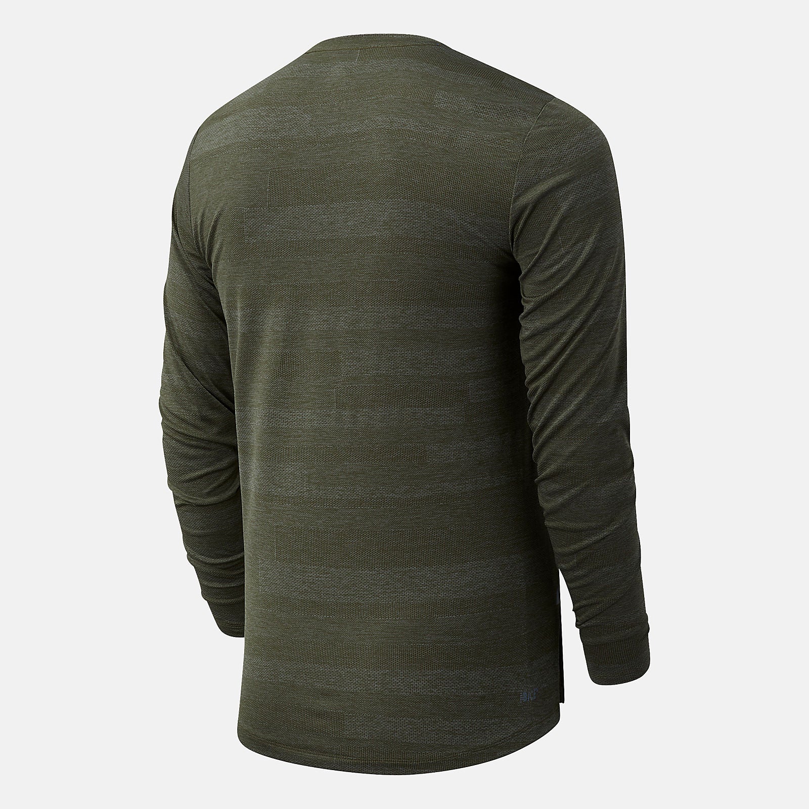 Oak Leaf Green NYC Marathon Q Speed Fuel Jacquard Long Sleeve | New Balance Clothing