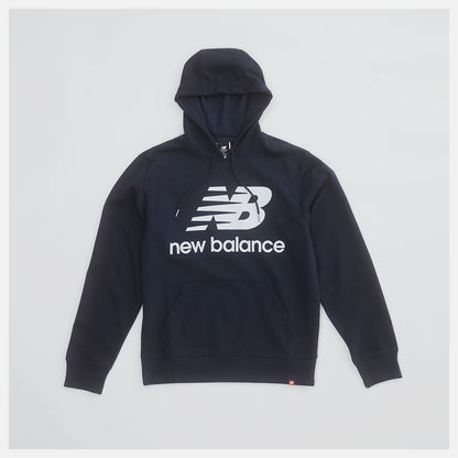 Eclipse NB Essentials Stacked Logo Po Hoodie | New Balance Clothing
