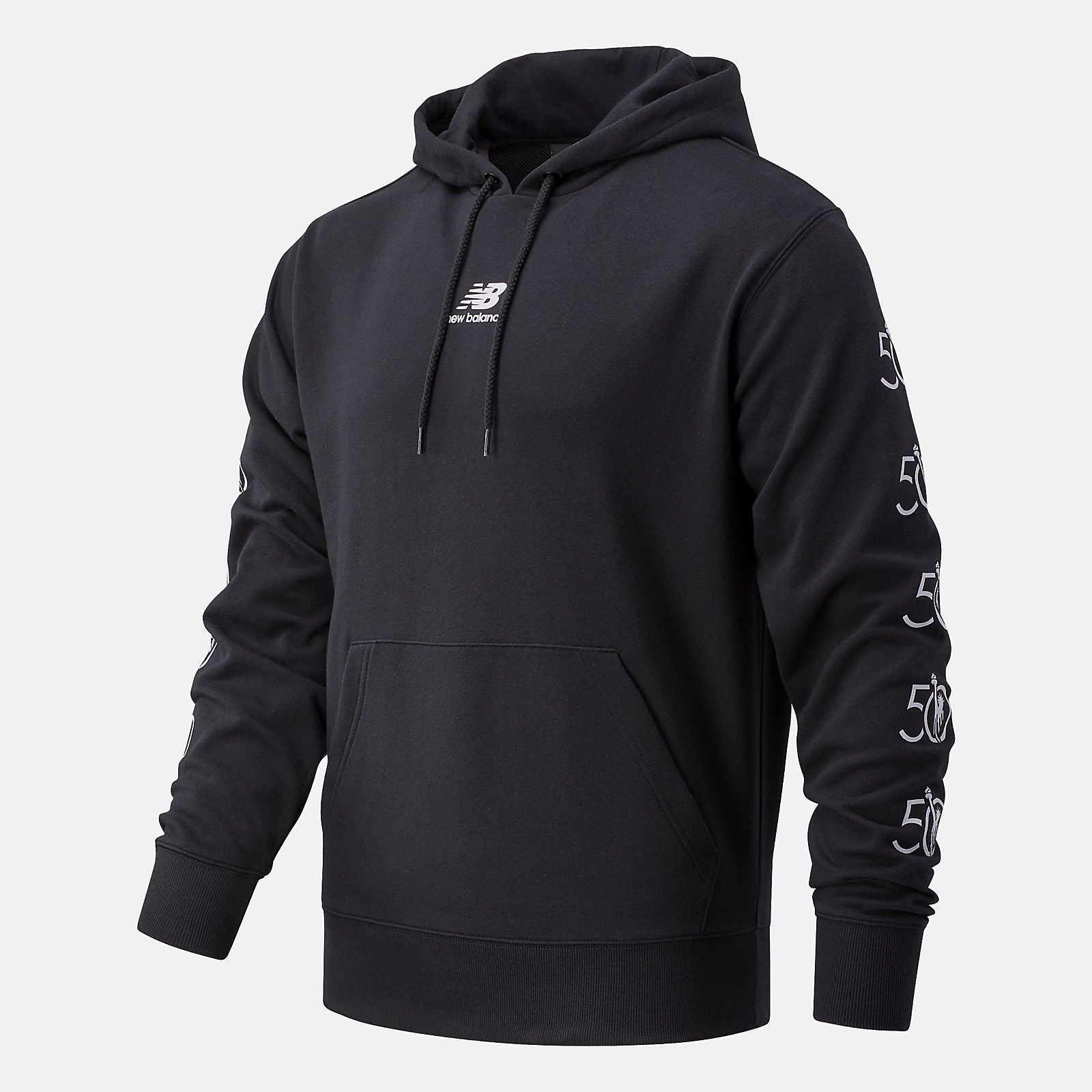 Black NYC Marathon Essentials Stack Pack Hoodie | New Balance Clothing