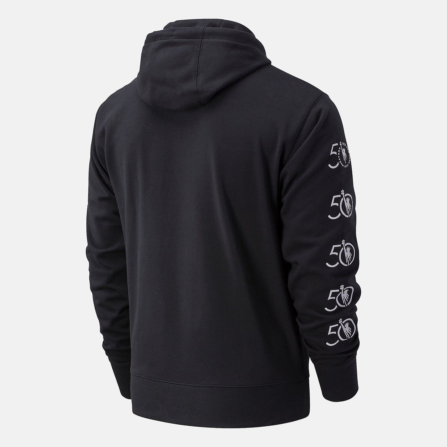 Black NYC Marathon Essentials Stack Pack Hoodie | New Balance Clothing