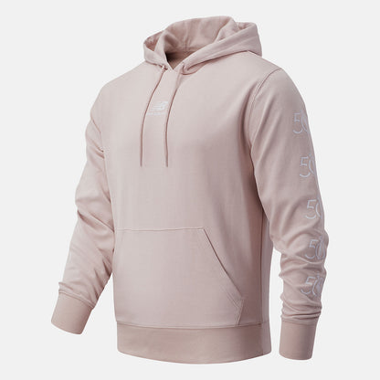 Saturn Pink NYC Marathon Essentials Stack Pack Hoodie | New Balance Clothing