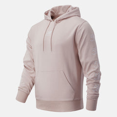 Saturn Pink NYC Marathon Essentials Stack Pack Hoodie | New Balance Clothing