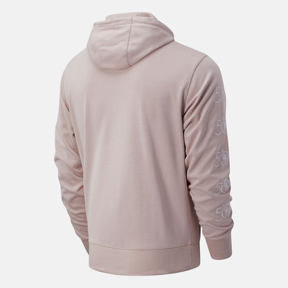 Saturn Pink NYC Marathon Essentials Stack Pack Hoodie | New Balance Clothing