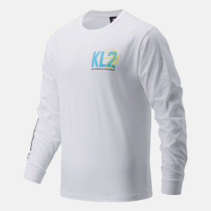 White KL2 Moreno Valley LS Tee | New Balance Clothing