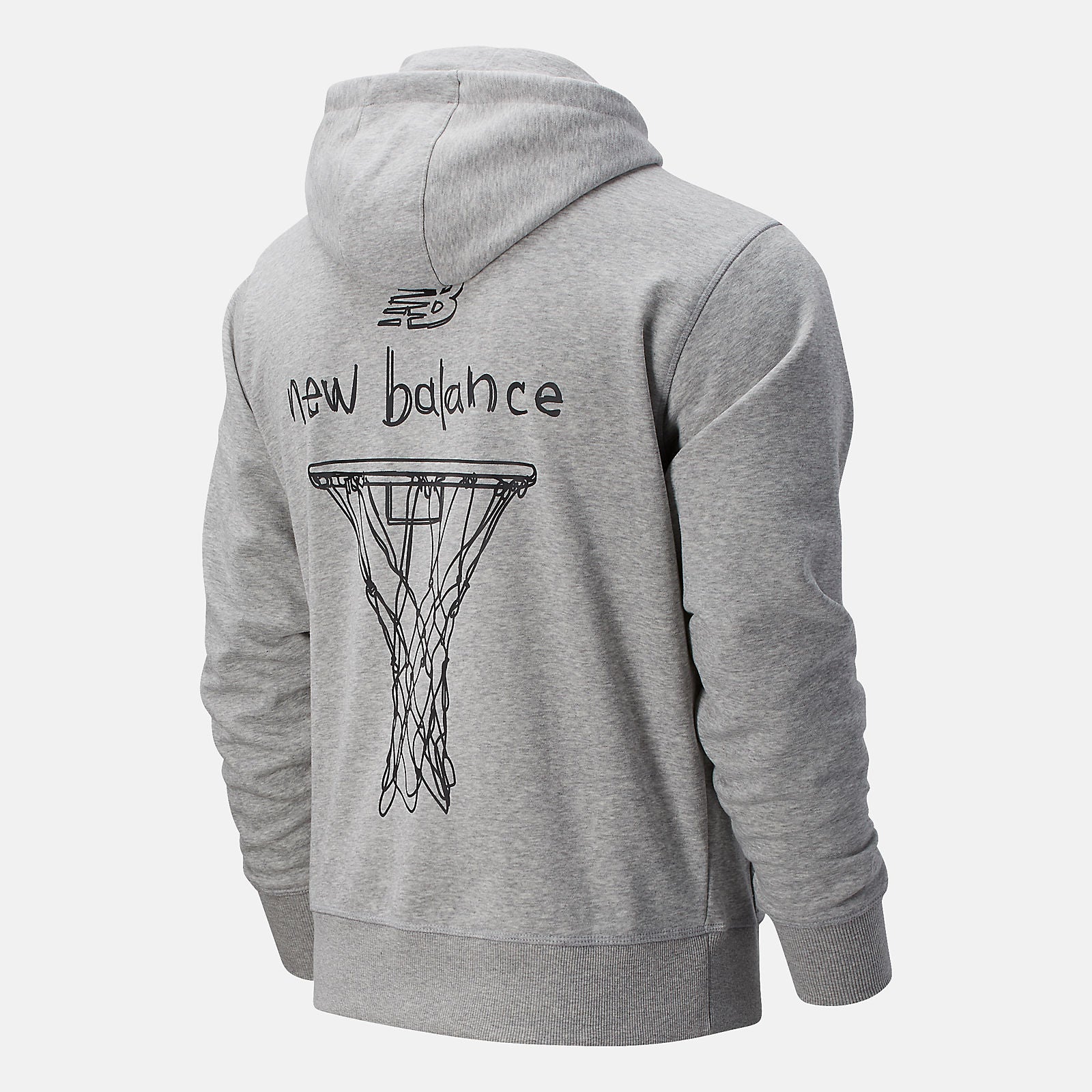 Athletic Grey NB Swish Hoodie | New Balance Clothing