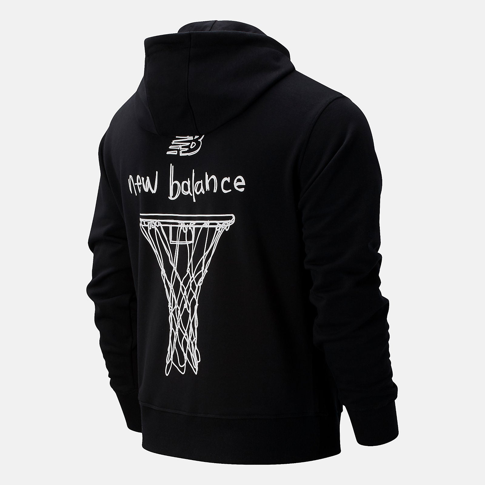 Black NB Swish Hoodie | New Balance Clothing