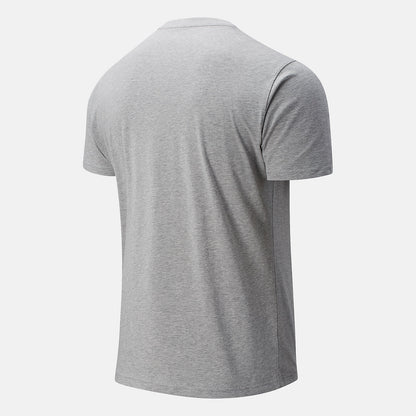 Athletic Grey NB Swish Tee | New Balance Clothing
