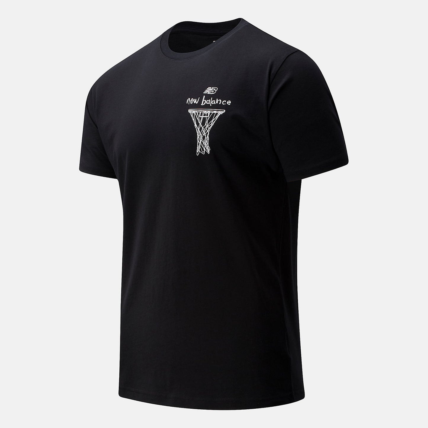 Black NB Swish Tee | New Balance Clothing
