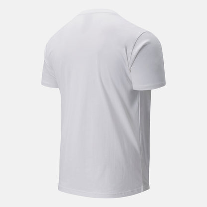 White Multi NB Swish Tee | New Balance Clothing
