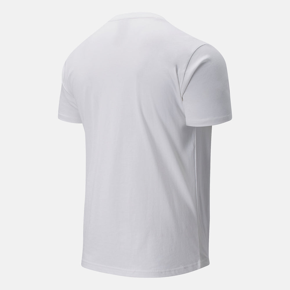 White Multi NB Swish Tee | New Balance Clothing