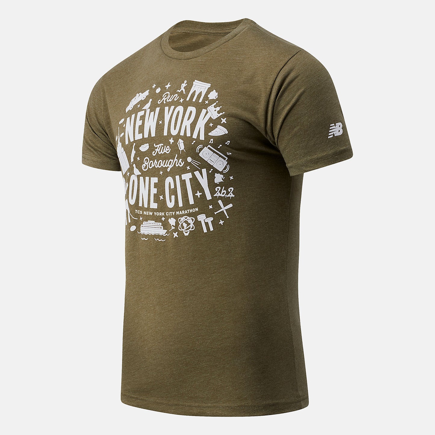 Oak Leaf Green NYC Marathon Run New York Five Boroughs One City | New Balance Clothing