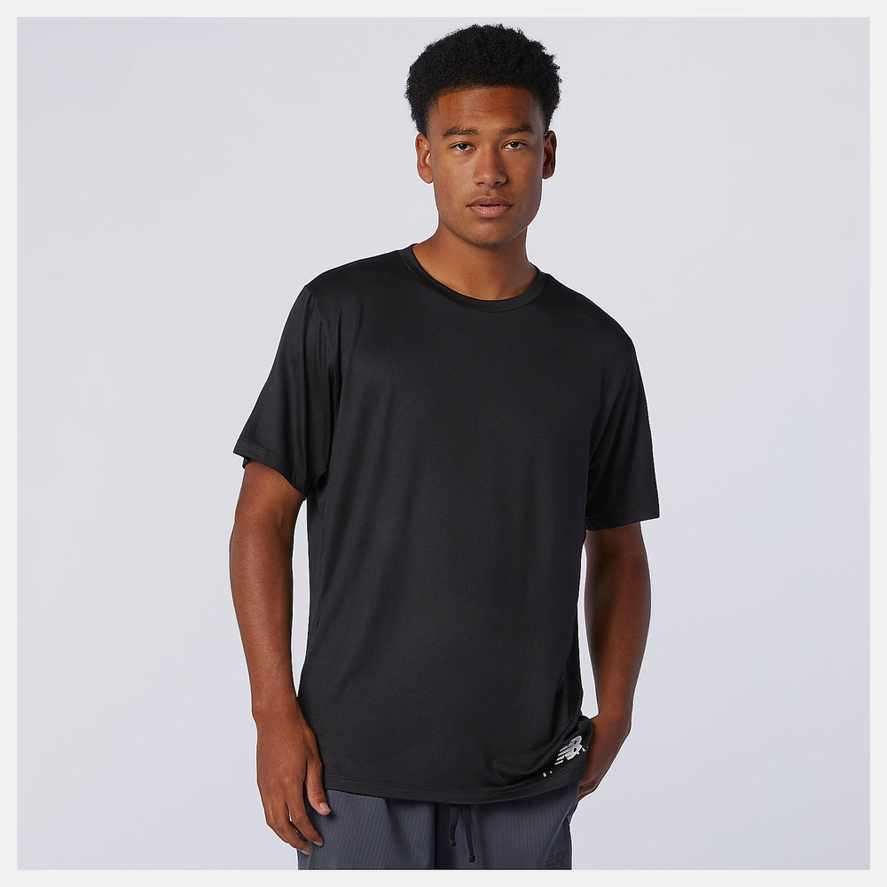 Black NB ISO Performance Tee | New Balance Clothing