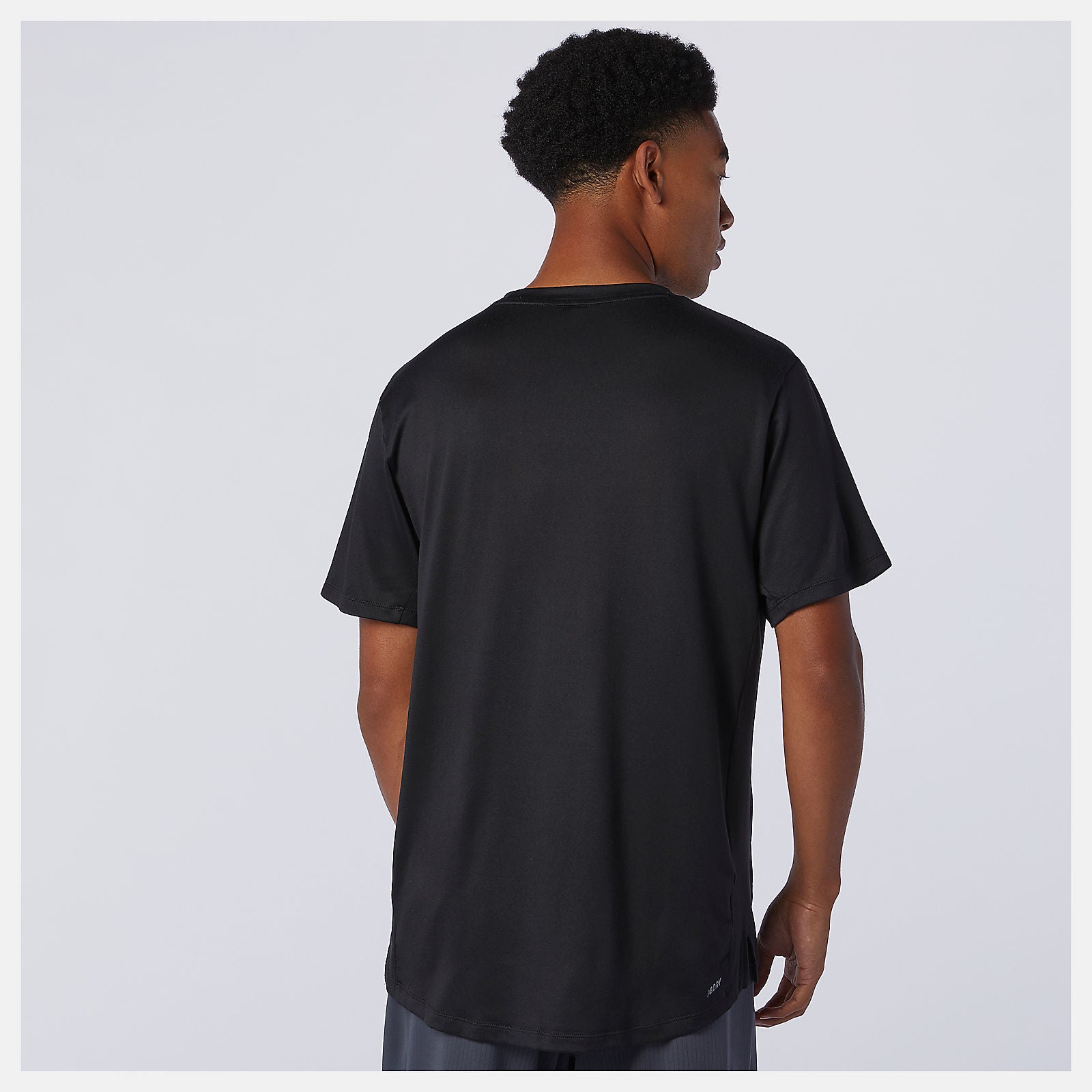 Black NB ISO Performance Tee | New Balance Clothing