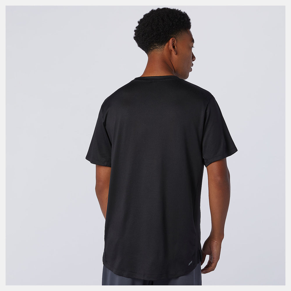 Black NB ISO Performance Tee | New Balance Clothing