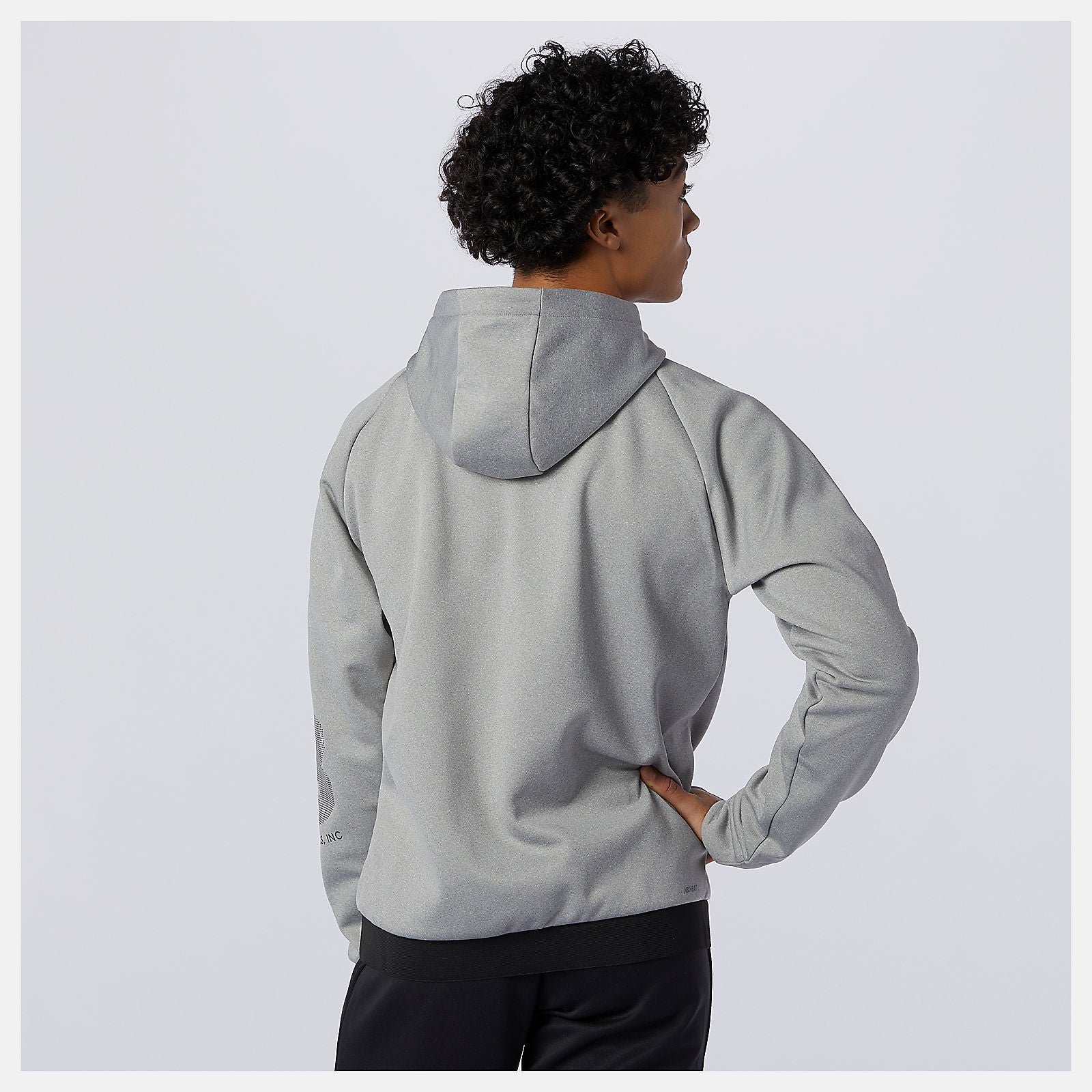Athletic Grey Tenacity Fleece Pullover | New Balance Clothing