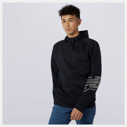 Black Tenacity Fleece Pullover | New Balance Clothing