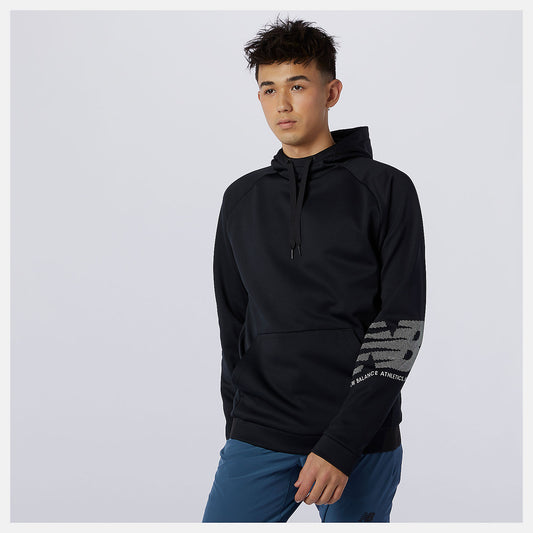 Black Tenacity Fleece Pullover | New Balance Clothing