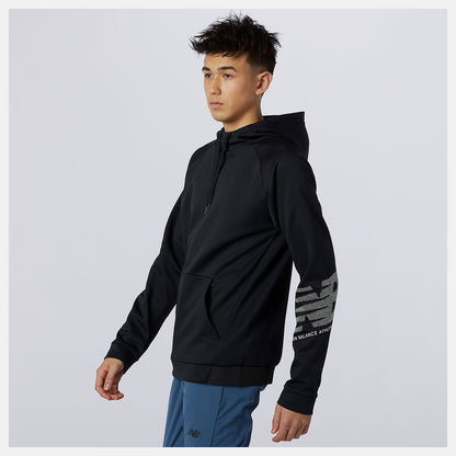 Black Tenacity Fleece Pullover | New Balance Clothing