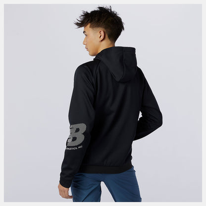 Black Tenacity Fleece Pullover | New Balance Clothing