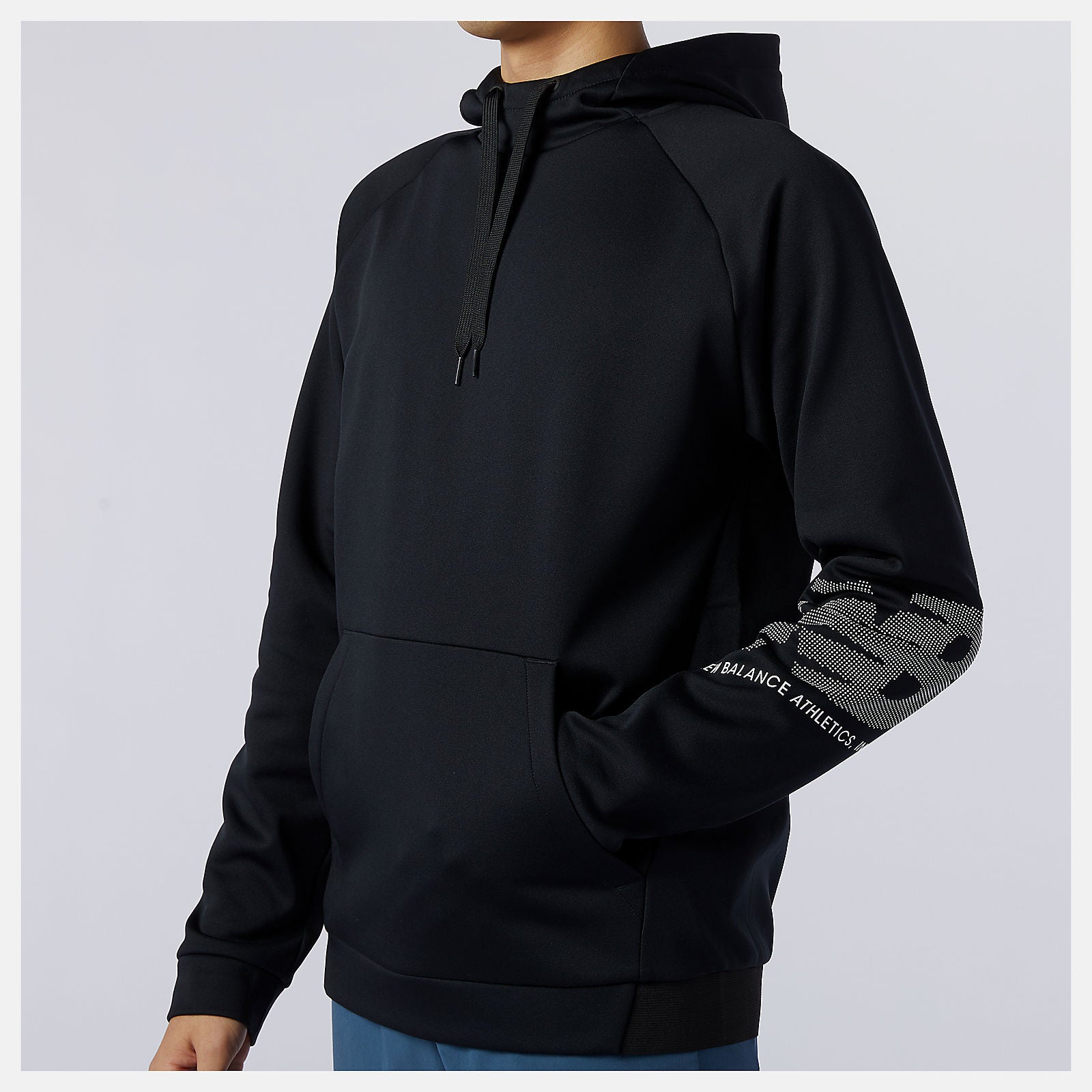 Black Tenacity Fleece Pullover | New Balance Clothing