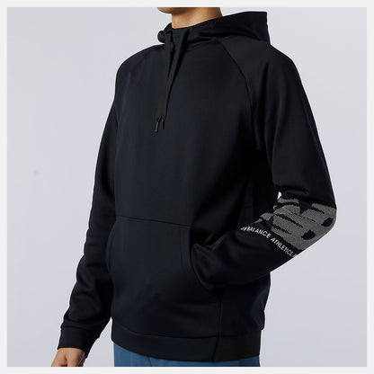 Black Tenacity Fleece Pullover | New Balance Clothing