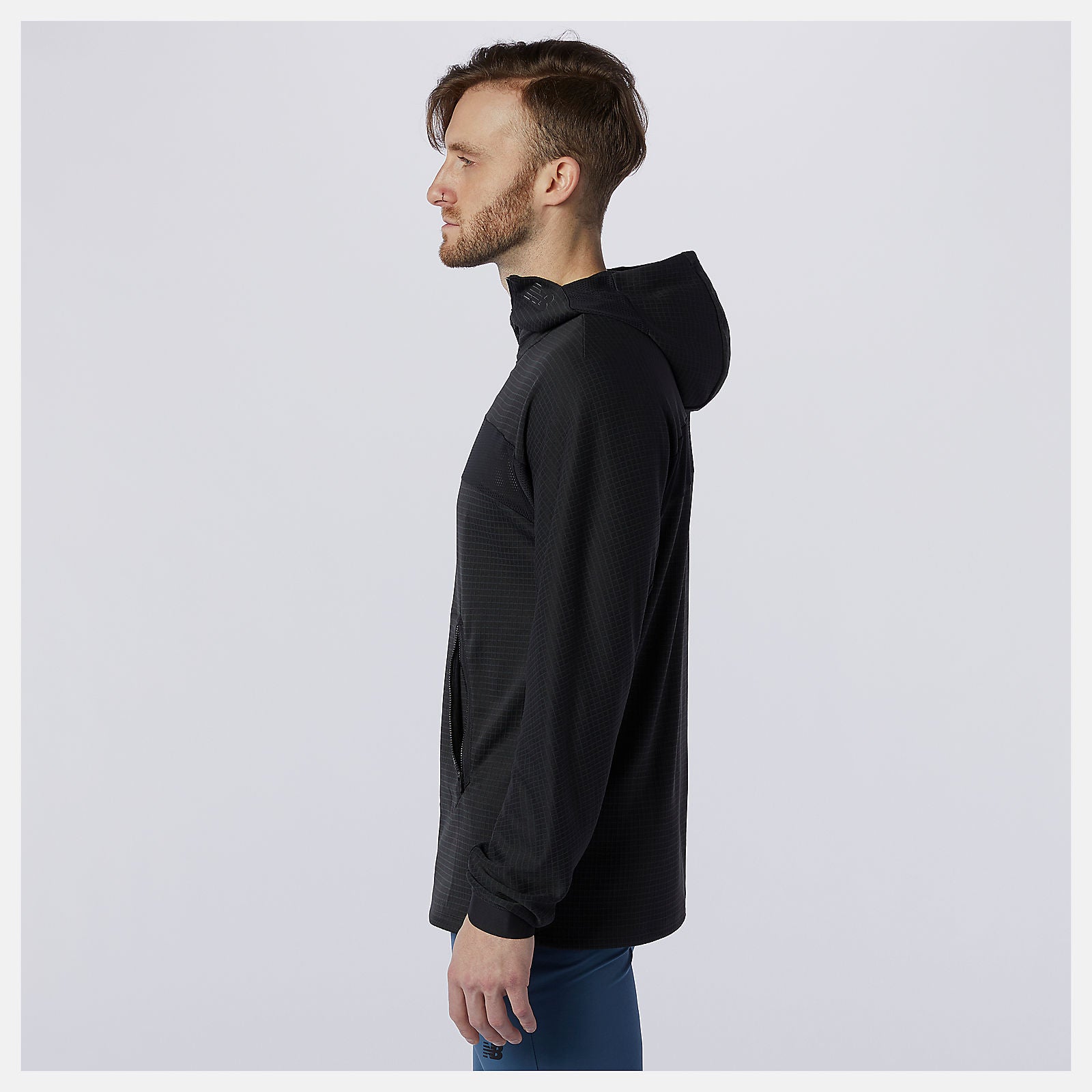 Black R.W.T. Tech Quarter Zip | New Balance Clothing
