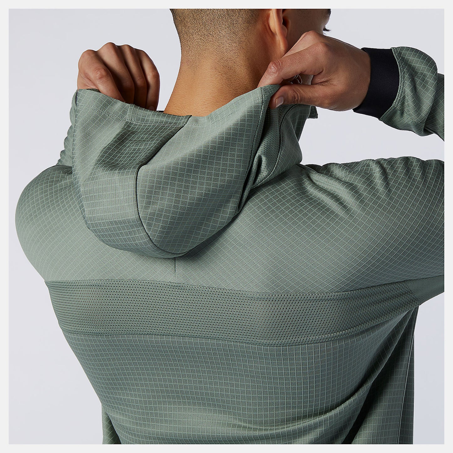 Celadon R.W.T. Tech Quarter Zip | New Balance Clothing